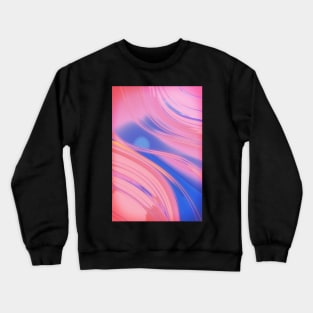 Iridescent Abstraction Crewneck Sweatshirt